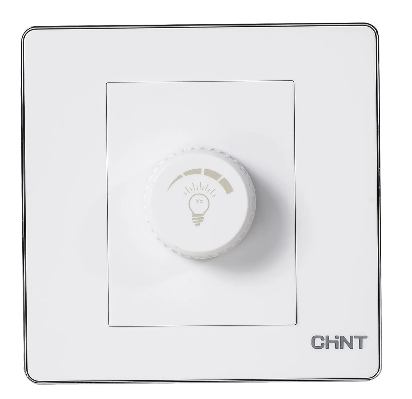 NEW6-D30510 - Dimmer điều chỉnh đèn 500W màu trắng - Chint - 722447