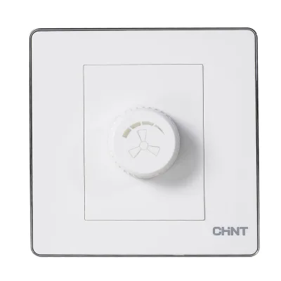 NEW6-D30610 - Dimmer điều chỉnh quạt 250W màu trắng - Chint - 722450