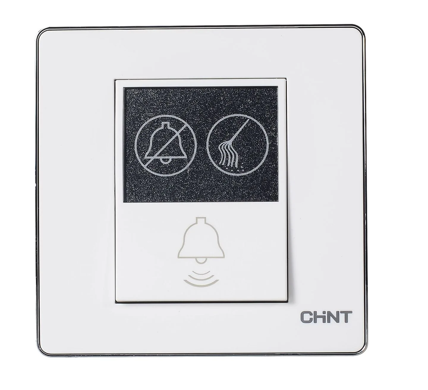 NEW6-D32300 - Bộ công tắc chuông “ Không làm phiền”, “ Xin dọn phòng” màu trắng - Chint - 722468