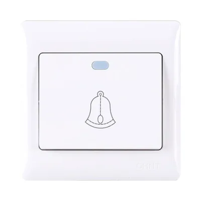 NEW7-G30200A - Bộ nút nhấn chuông 10A 250V màu trắng - Chint - 737448
