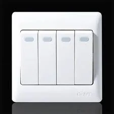 NEW7-G00800A - Bộ công tắc bốn 2 chiều 10AX 250V màu trắng - Chint - 737447
