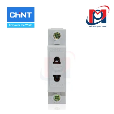 Ổ cắm cài thanh DIN 2 chấu AC30-103 -  Chint - 775003