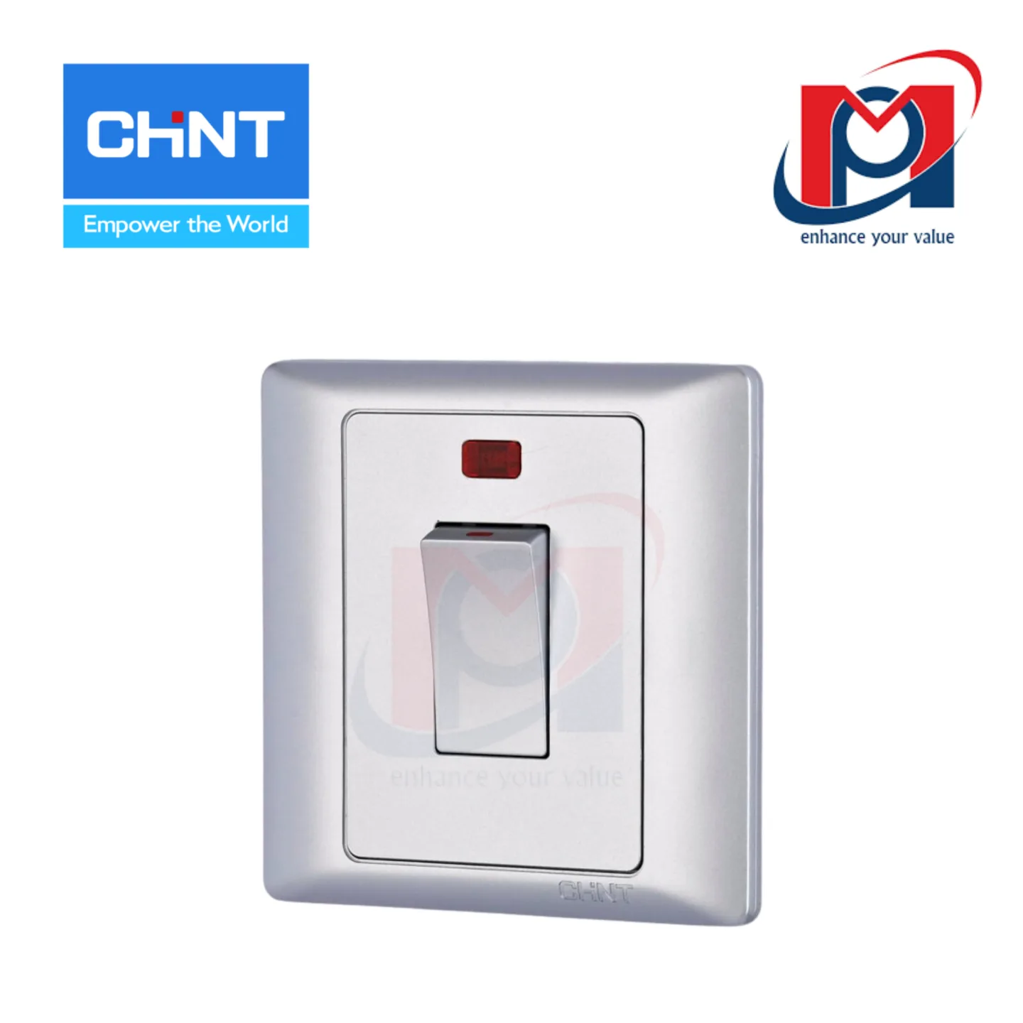 Công tắc 2 cực, 32A 250V, màu vàng - NEW7-G00162 - Chint - 737408