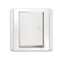 Công tắc đơn 1 chiều màu trắng - Schneider - E3031H1_FWWW