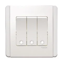Công tắc đứng mặt ba 1 chiều - Schneider - E3033V1_FWWW