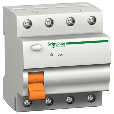 RCCB 4P 40A 30mA -Schneider - DOM11029