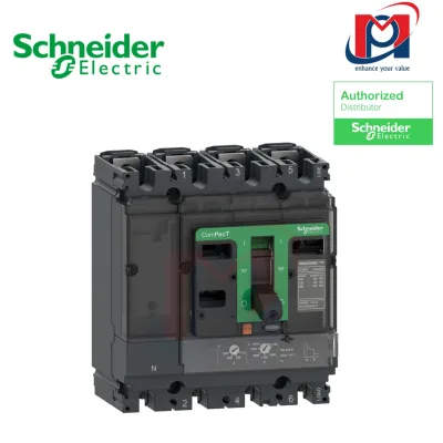 LV429567 - Cầu dao tự động NSX100B 25kA 16A 4P - Schneider