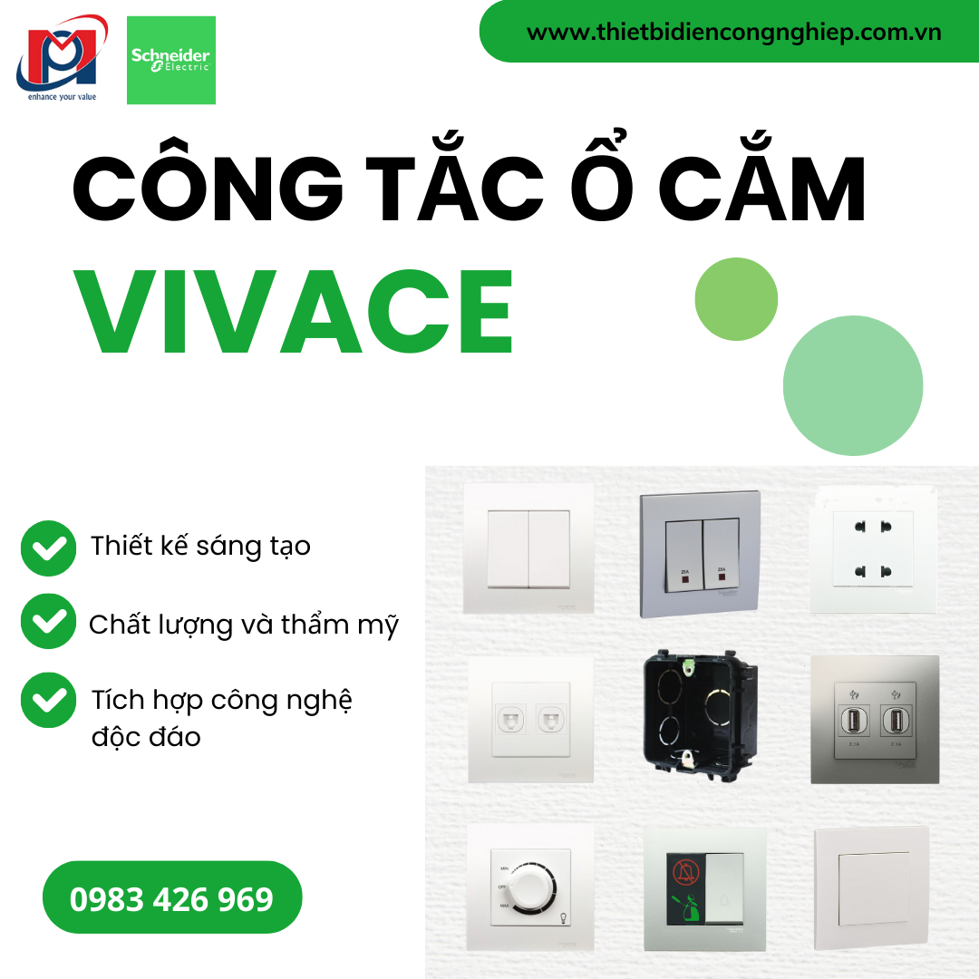 Công Tắc Ổ Cắm Vivace