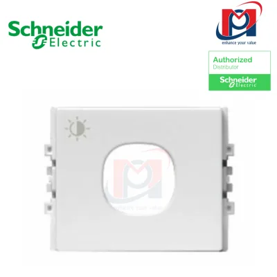 Phím che cho dimmer đèn, size M Zencelo A - Schneider - 8430MDRP_WE