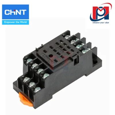 Đế rơ le 14 chân dẹt CZY14B - Chint - 285981
