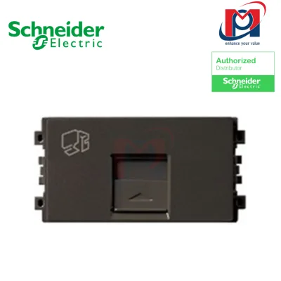 Ổ data cat6, size S Zencelo A - Schneider - màu đồng - 8431SRJ6V_BZ_G19