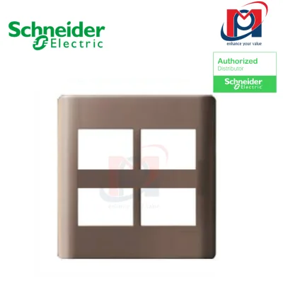 Mặt cho 4 thiết bị Zencelo A - Schneider - A84T04L_SZ_G19