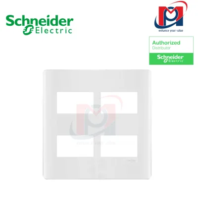 Mặt dùng cho 4 thiết bị size S S-Flexi - Schneider - FST1054H_WE_G19