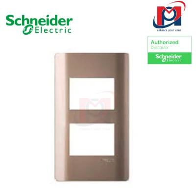 Mặt cho 2 thiết bị Schneider A8402S_SZ_G19 – Thiết kế hiện đại, tiện lợi cho công trình điện