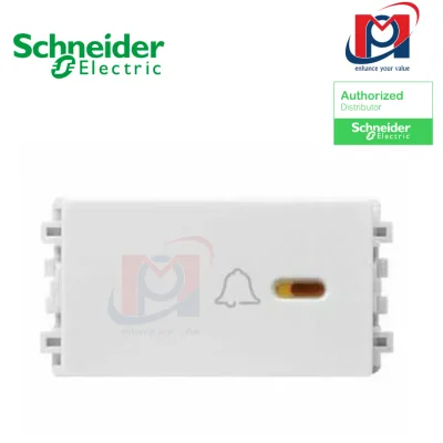 Nút nhấn chuông, size s Zencelo A - Schneider - 8431SBP_WE_G19