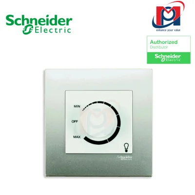 Dimmer đèn 400W Vivace - Schneider - Màu Bạc - KB31RD400_AS