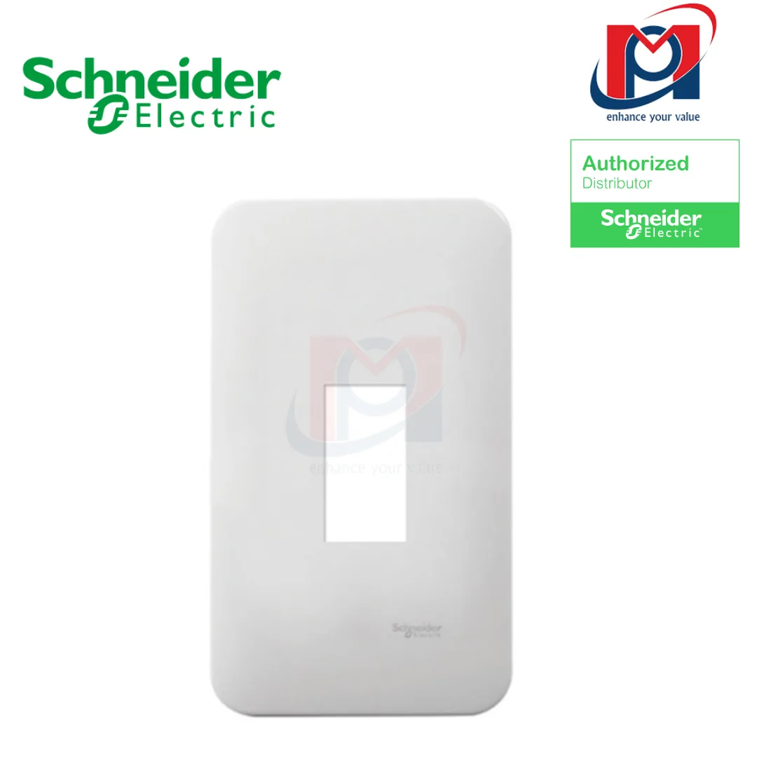 Mặt MCB 1 cực Zencelo A - Schneider - A8401MCB_WE_G19