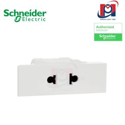 Ổ cắm đơn 2 chấu 16A, size S AvatarOn A - Schneider - M3T426US_WE