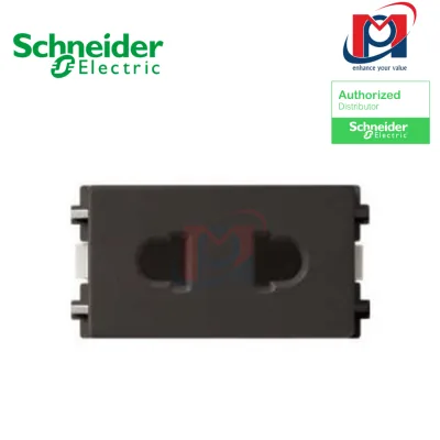 Ổ cắm đơn 2 chấu, size S Zencelo A - Schneider - màu đồng - 84426SUS_BZ_G19