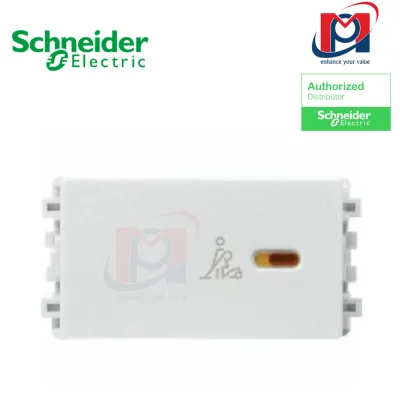 Công tắc "xin dọn phòng" Zencelo A - Schneider - màu trắng - 8431SPCU_WE_G19