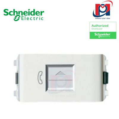 Ổ cắm điện thoại Zencelo A - Schneider - 8431SRJ4_WE_G19