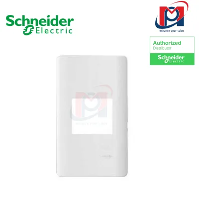 Mặt cho 1 thiết bị size M Zencelo A - Schneider - màu trắng - A8401M_WE_G19