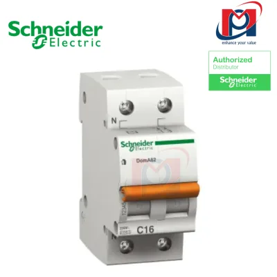 MCB 2P 6A - Schneider - DOM11384