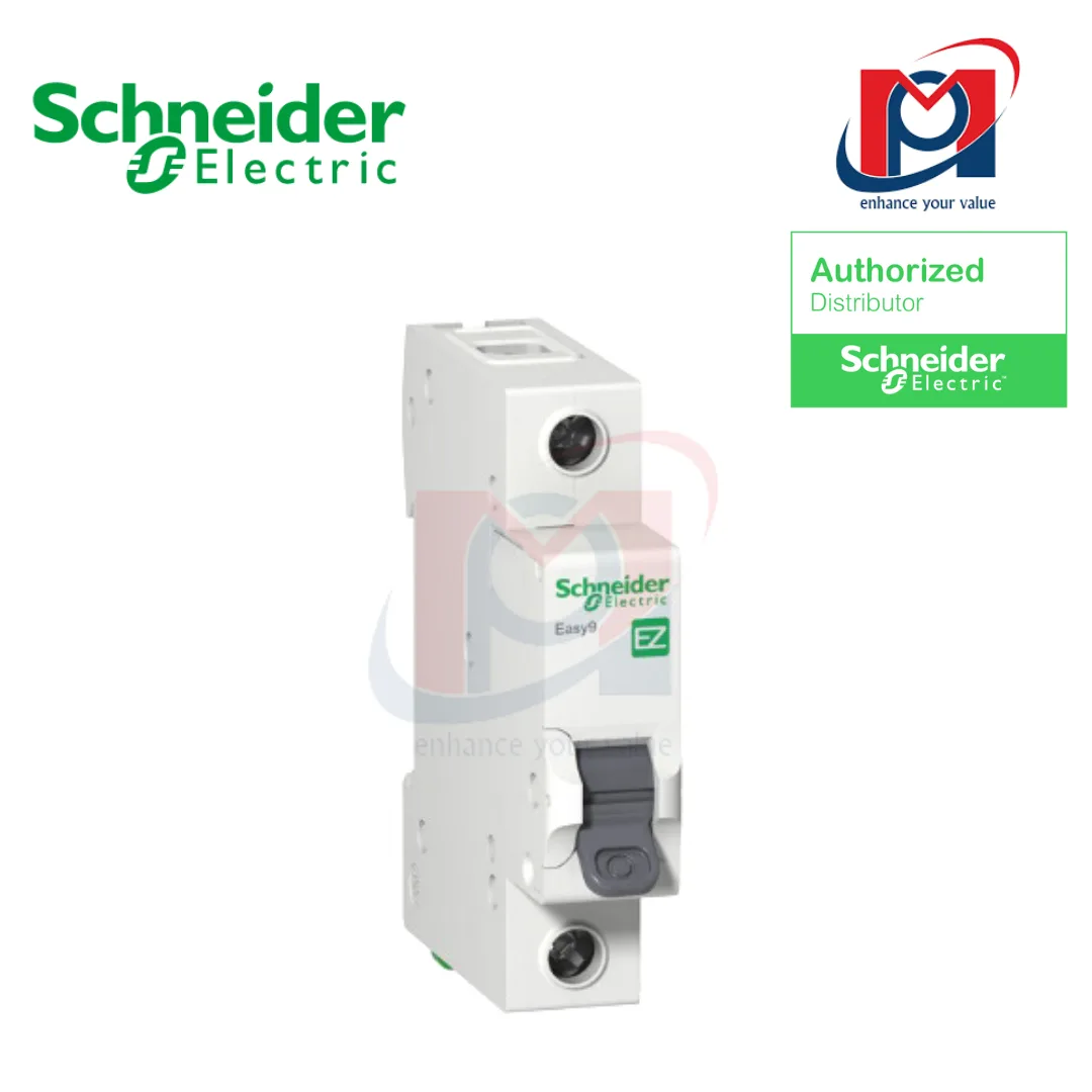 Easy9 MCB 1P, 4.5KA, 230V, C curve - Schneider - EZ9F34110