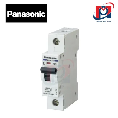 MCB 1P 63A 6kA - Panasonic - BBD1631CA