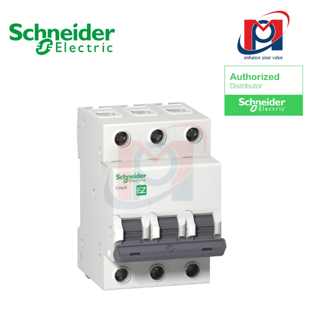 Easy9 MCB 3P, 20A, 4.5KA, 230V, C curve - Schneider - EZ9F34320