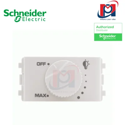 Dimmer đèn 500W Zencelo A - Schneider - màu trắng - 3031V500M_K_WE