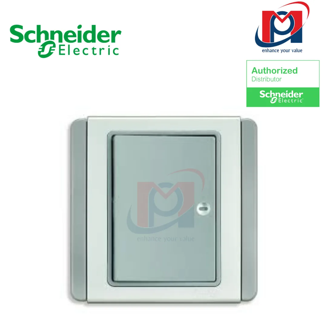 Công Tắc Đơn 1 Chiều Xám bạc - Schneider - E3031H1_FGGS_G19