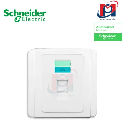 Ổ cắm điện thoại Schneider E3031RJ_WW_G19