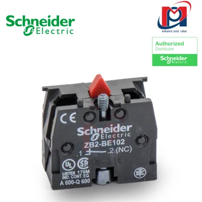 Phụ kiện nút nhấn - đèn báo - Schneider - ZB2BE102