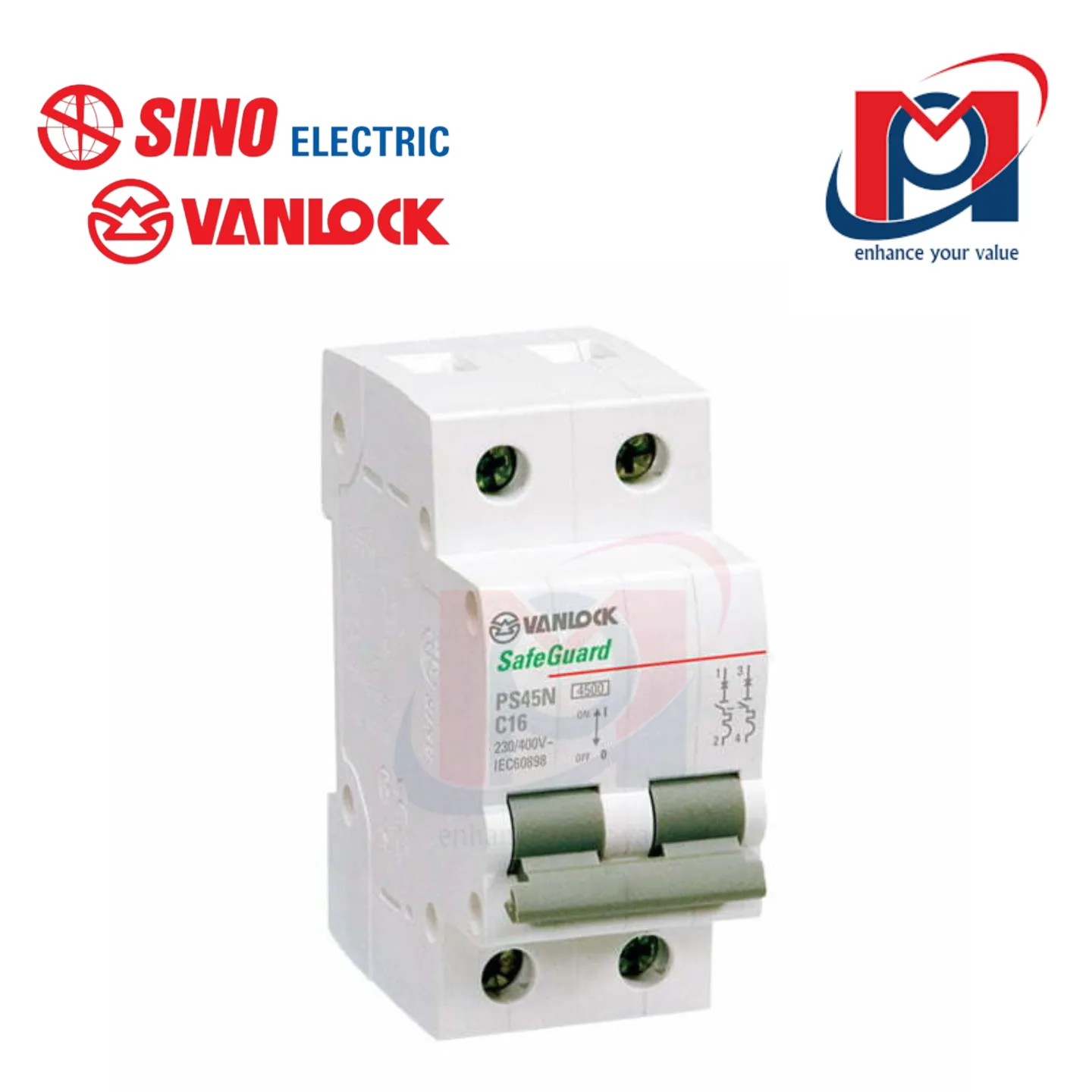 Cầu dao tự động MCB PS45N/C2025