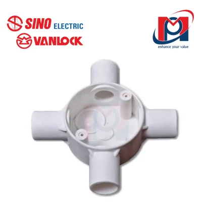 Hộp chia ngả 4 đường thấp - SP Vanlock - E240/25/4