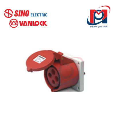 Ổ cắm âm dạng thẳng IP44 - Sino Vanlock - J315-6