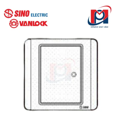 Công tắc đơn 2 chiều - Sino Vanlock - S68DM1