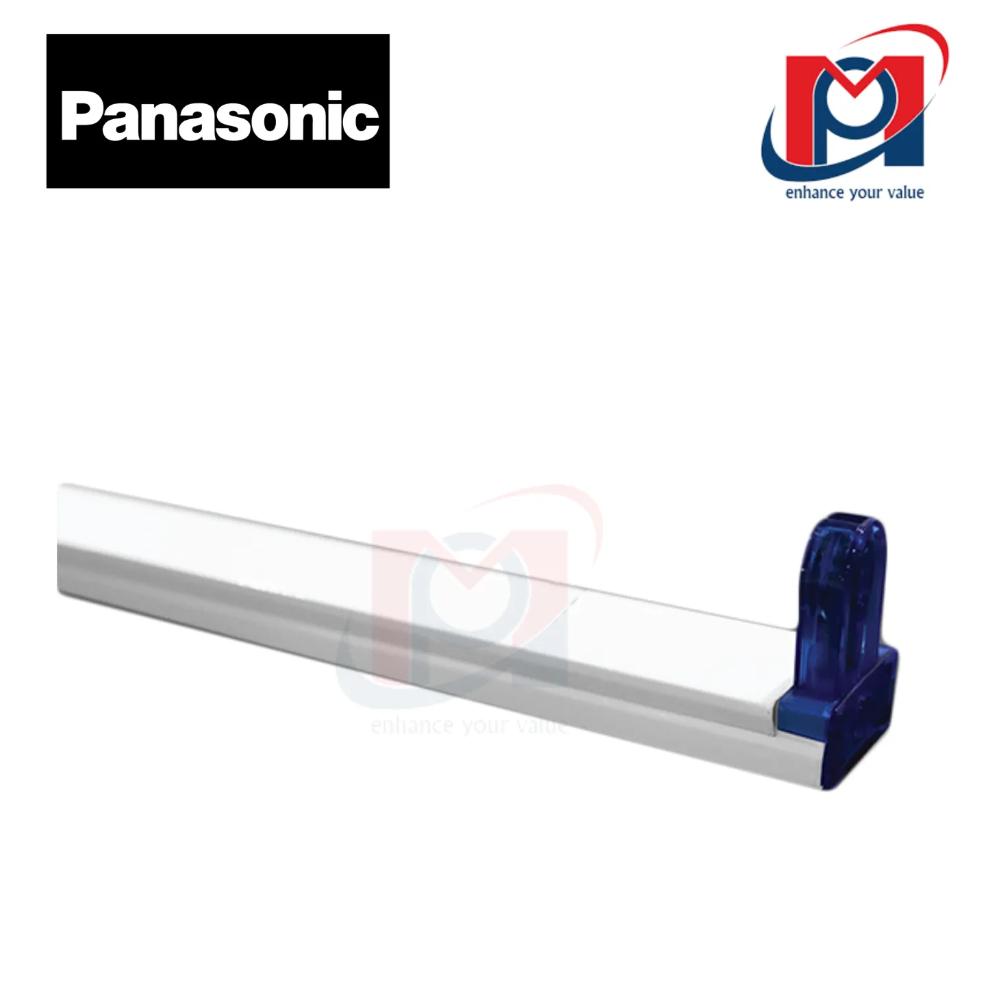 Máng đèn tuýp T8 1m2 đơn đầu gập xanh - Panasonic - NT8F112