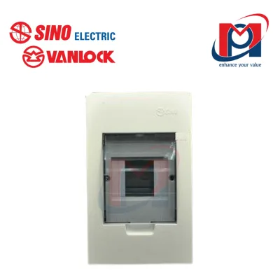 Tủ nhựa 2/4 đường - Sino Vanlock - E4FC2/4SA