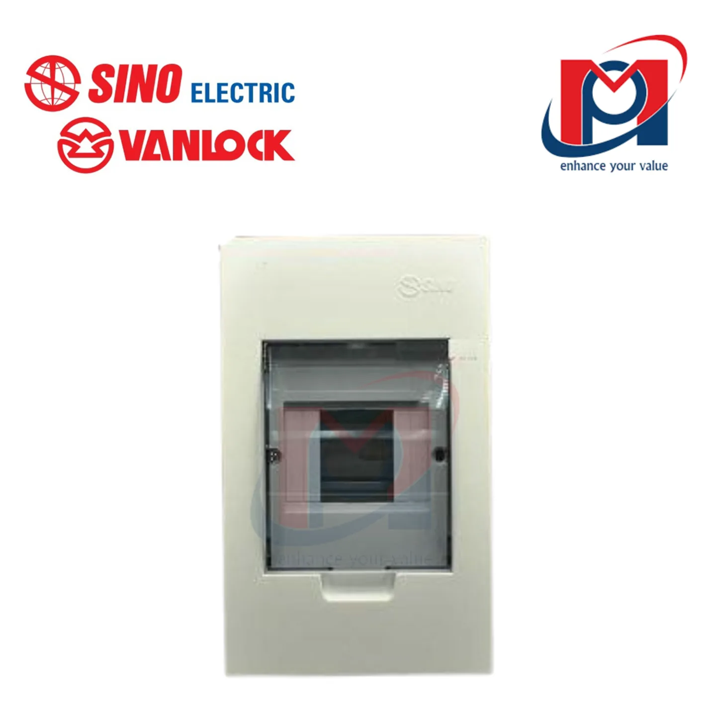 Tủ nhựa 2/4 đường - Sino Vanlock - E4FC2/4SA