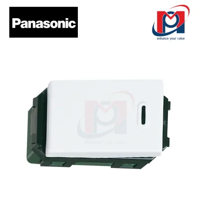 Công tắc đơn - màu trắng 16A 250V - cắm nhanh - Panasonic - WEV5001SW