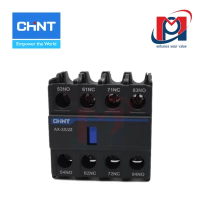 Tiếp điểm phụ lắp trước 2NO+2NC AX-3X/22 - Chint - 938251