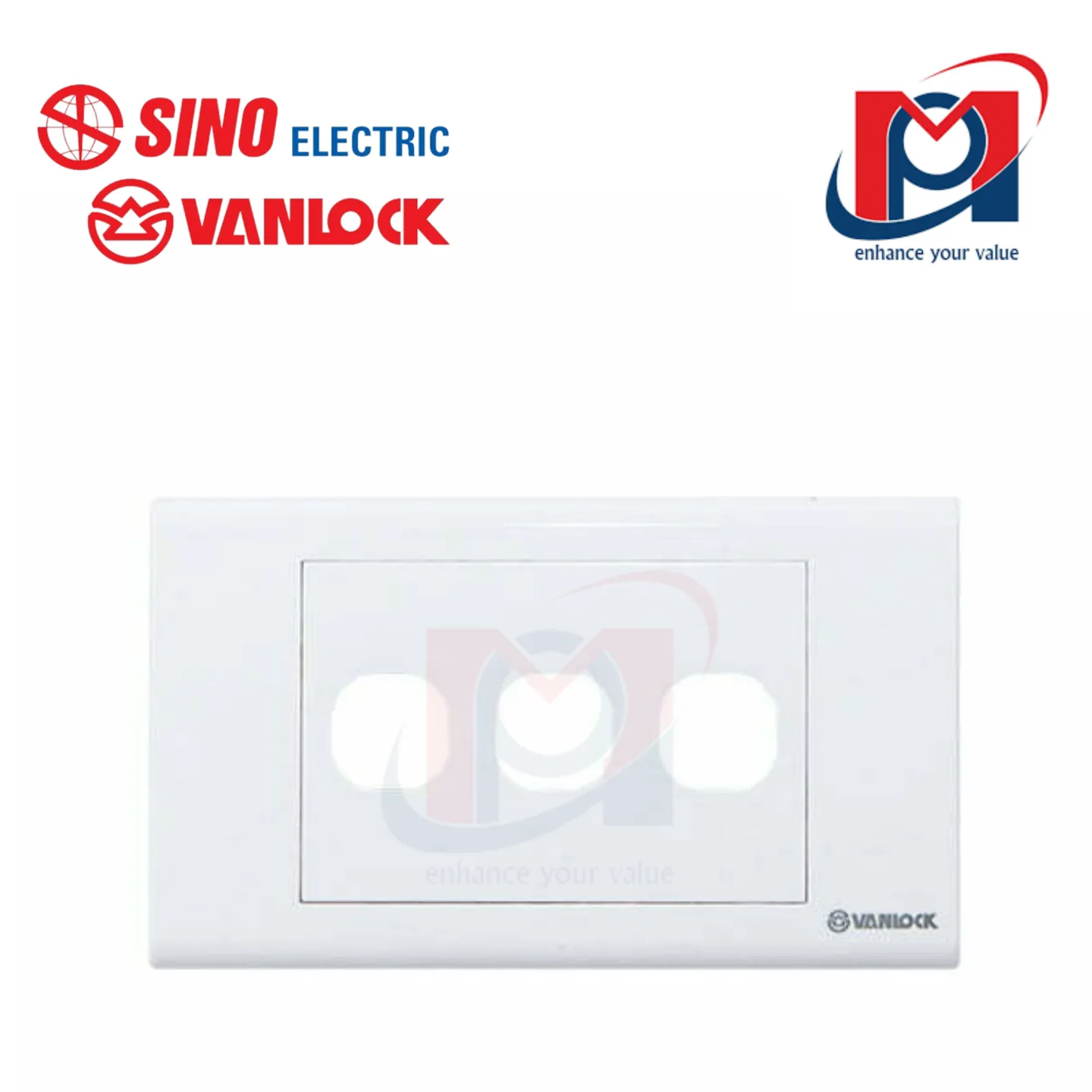 Mặt 3 lỗ - Sino Vanlock - S183/X
