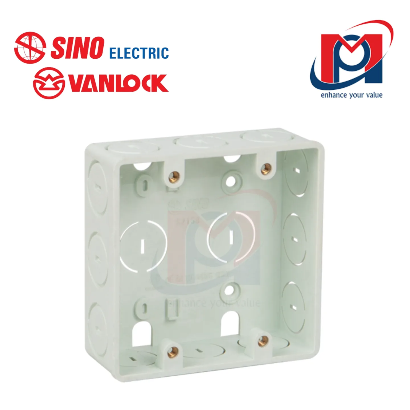 Đế âm mặt 4/6 mô-đun - Sino Vanlock - S2158