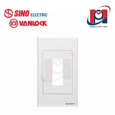 Mặt nhựa chứa 1 MCB - Sino Vanlock - S18121/M