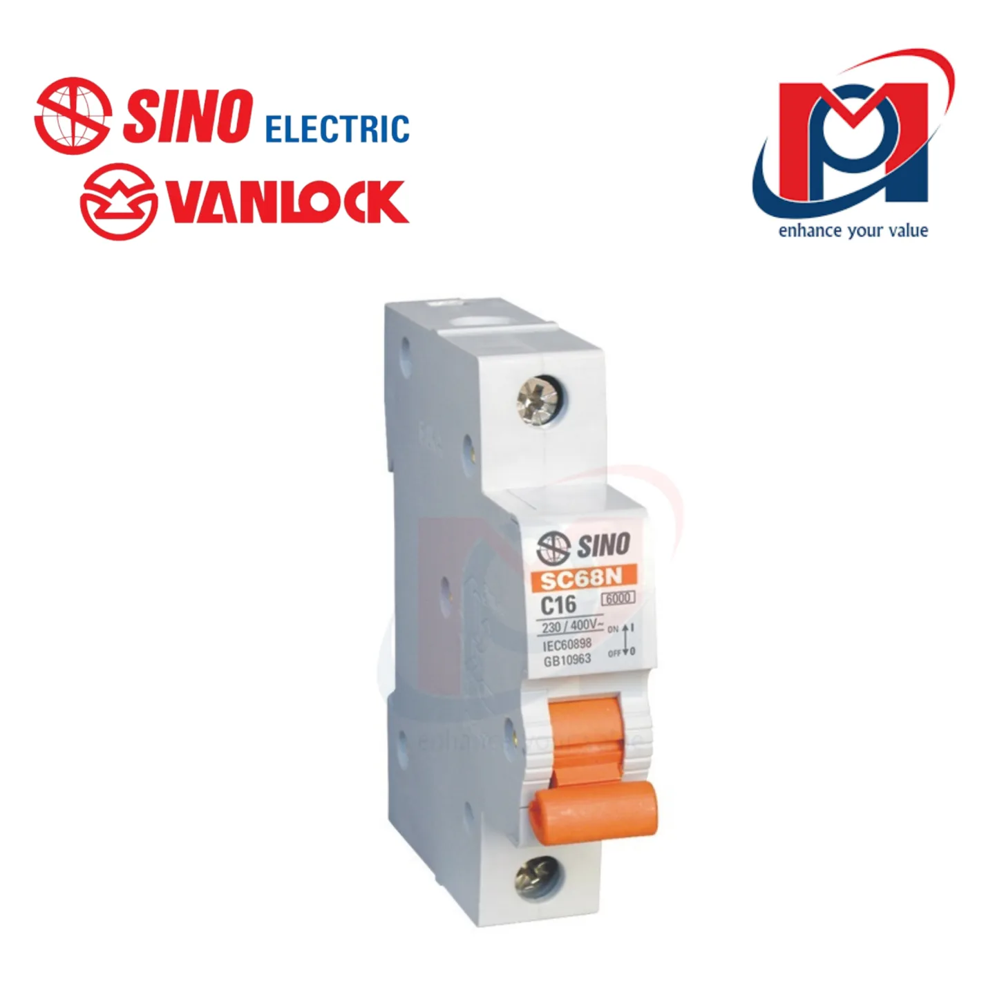 Cầu dao tự động MCB SC68N/C1020
