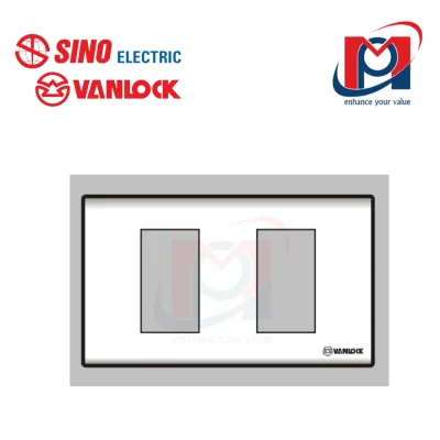 Mặt 2 mô đun - Sino Vanlock - SC2XV