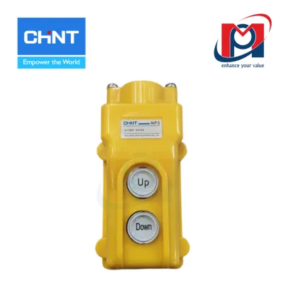 Nút bấm điều khiển cầu trục NP3-1K - Chint - 586022