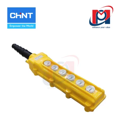 Hộp nút bấm điều khiển cẩu trục 6 nút bấm NP3-3 - Chint - 586019